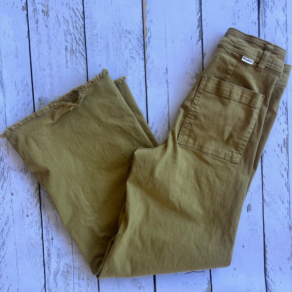 Billabong Free Fall Wide Leg Pants size 00 / size 24 - Picture 8 of 11